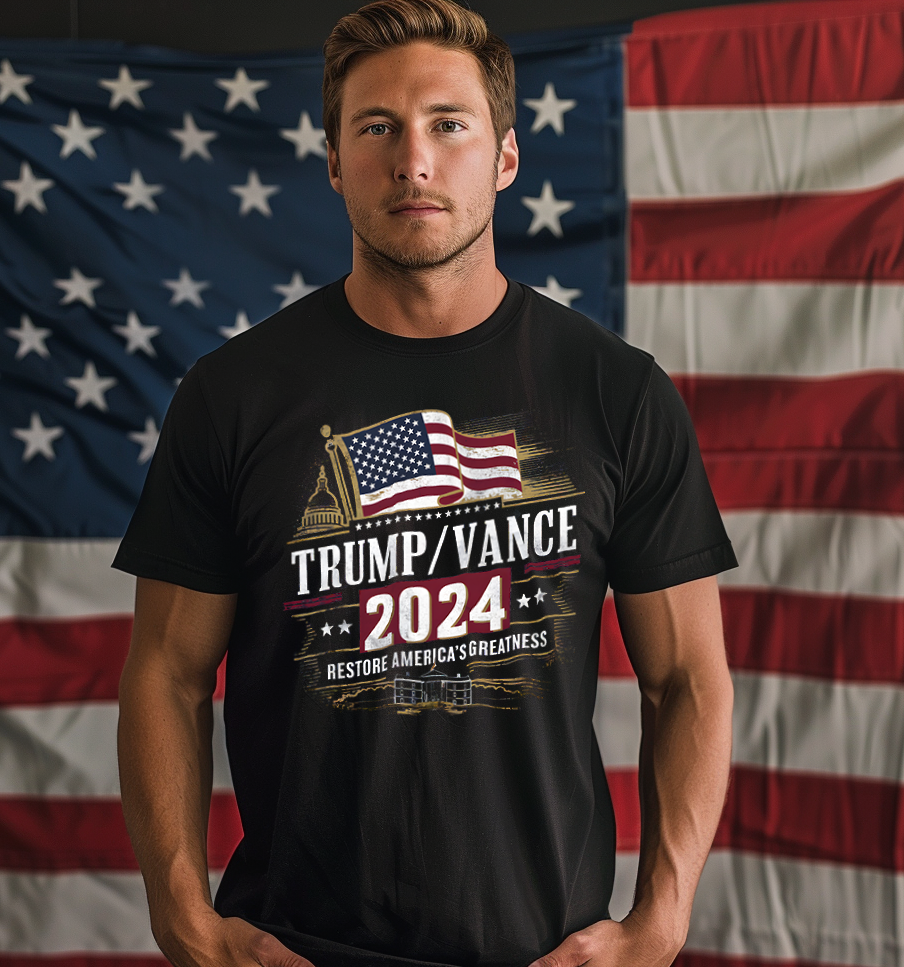 Trump/Vance Golden T-Shirt